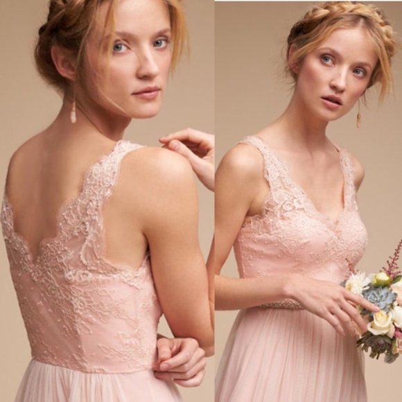BHLDN Blush "Samantha" dress by Hitherto - Picture 2 of 8